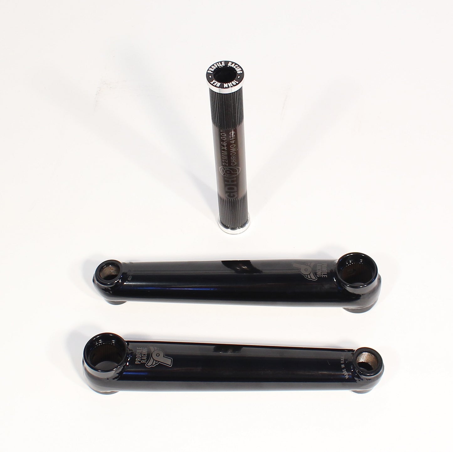 Profile Column 22mm Crankset (Black)