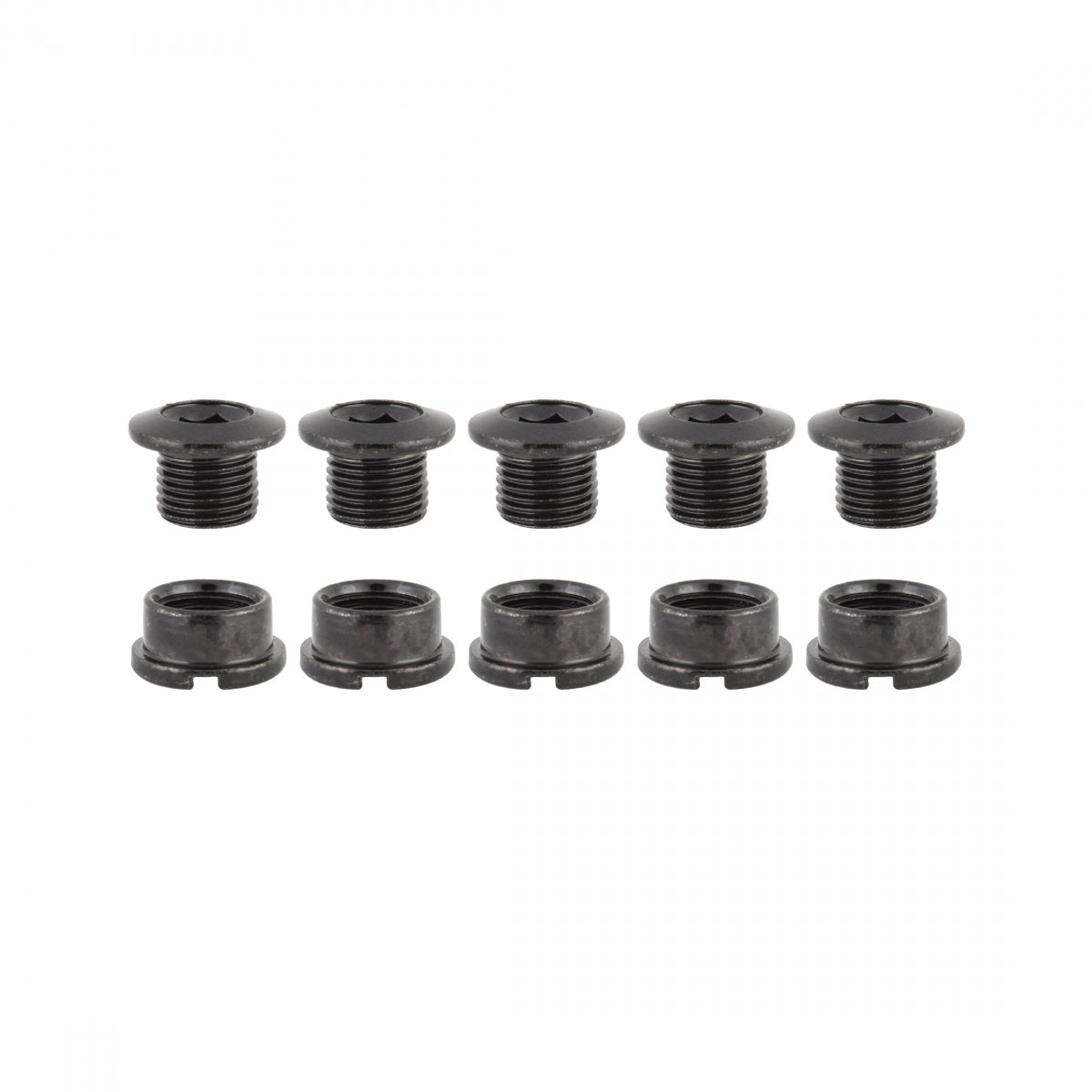 ORIGIN8 CHAINRING BOLT SET OR8 SINGLE STL Black - ORIGIN8