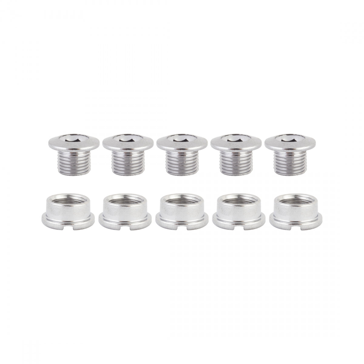 ORIGIN8 CHAINRING BOLT SET OR8 SINGLE STL CP - ORIGIN8