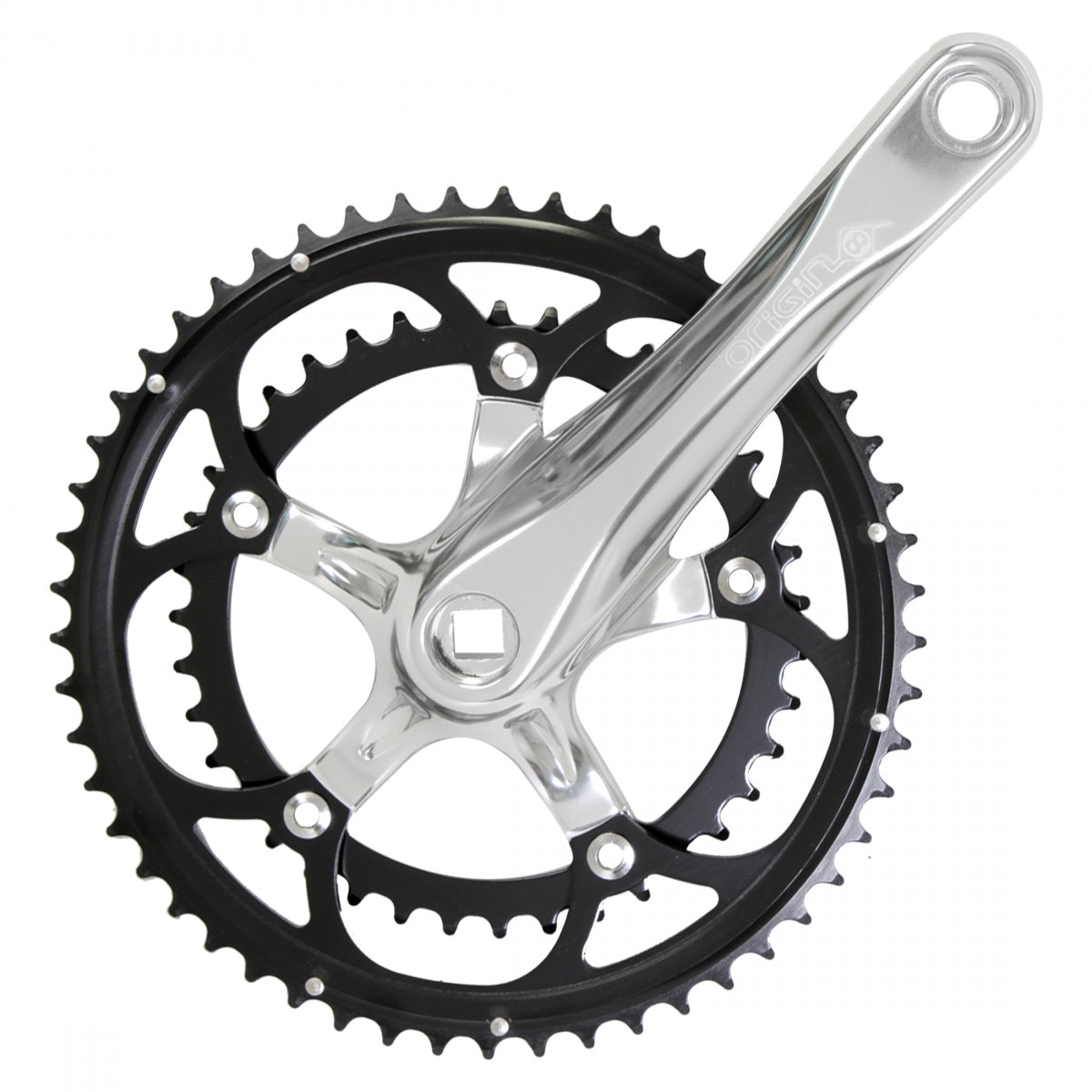 ORIGIN8 CRANKSET OR8 P/P RD 172x53/39 SQ SIL - ORIGIN8