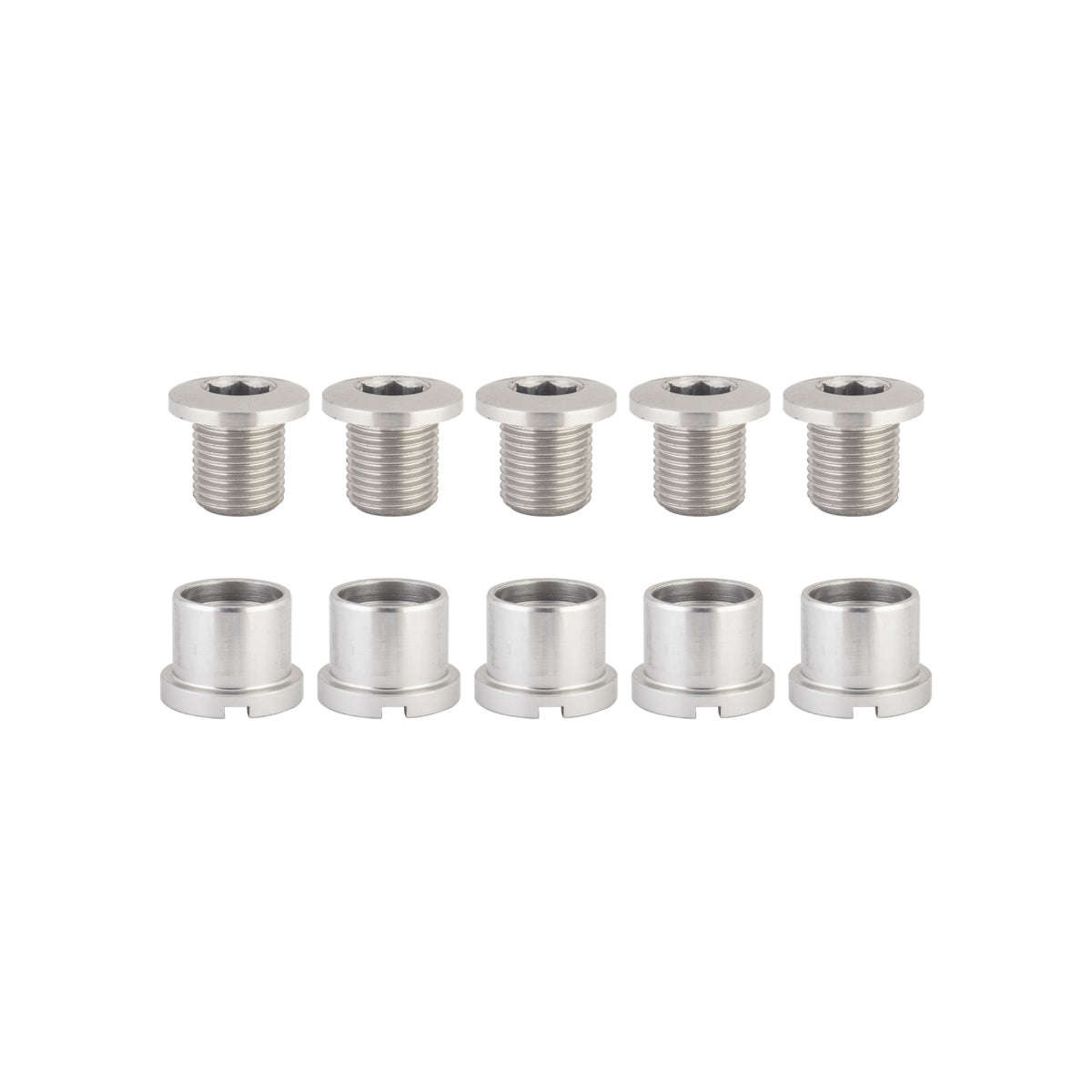 ORIGIN8 CHAINRING BOLT SET OR8 DBL ALY SIL - ORIGIN8