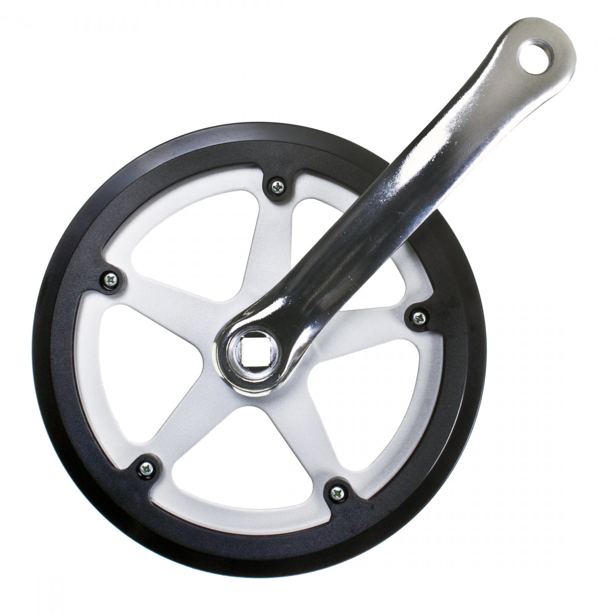 SUNLITE CRANKSET SUNLT CTLS ALY 44x170 3/32SL STL RING DBL CHAINGUARDS - SUNLITE