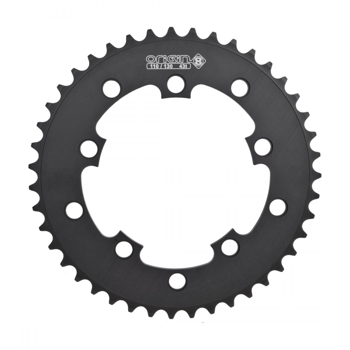 ORIGIN8 CHAINRING 10H OR8 43T 110/130 Black 3/32 - ORIGIN8