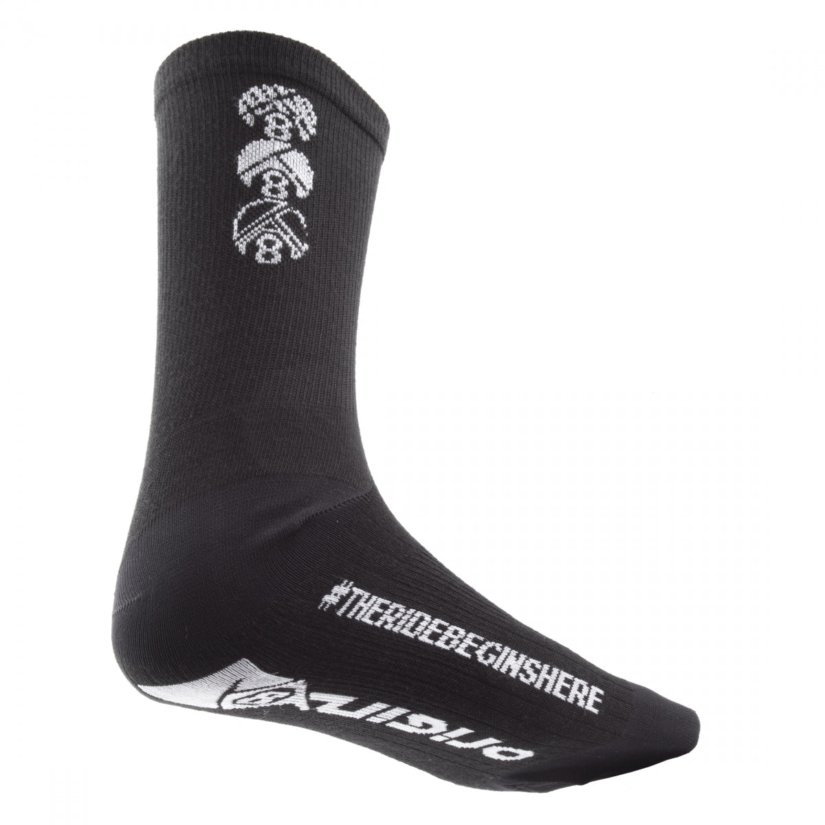 ORIGIN8 CLOTHING SOCKS OR8 HI-FI LG/XL BK - ORIGIN8
