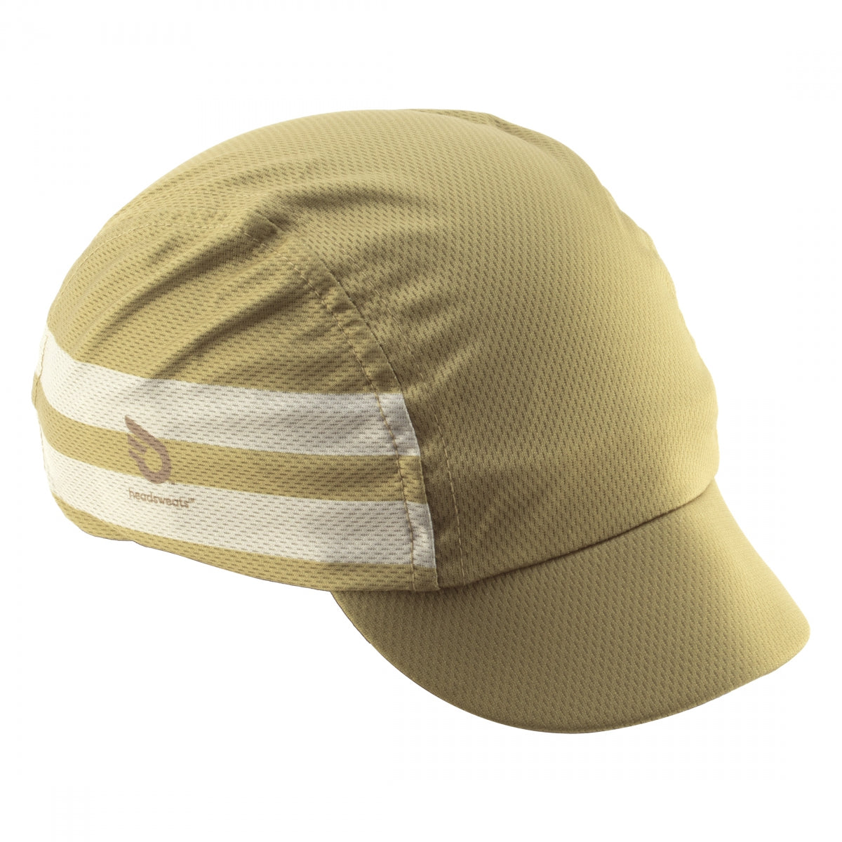 HEADSWEATS CLOTHING CAP H/S CYCLE CAP STRIPES TIMBER GN - HEADSWEATS