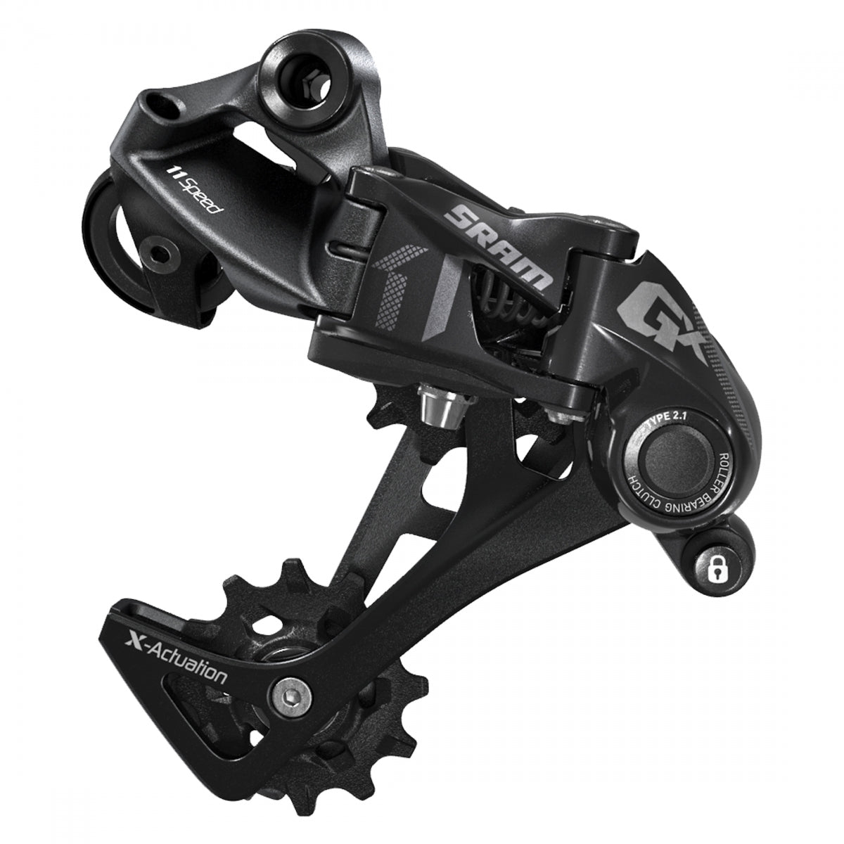 SRAM DER SRAM Rear GX 1X 11s TYPE 2.1 LONG Black - SRAM