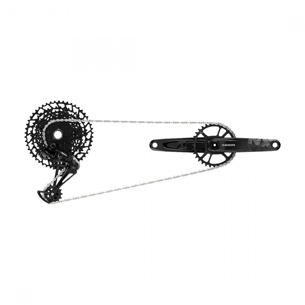 SRAM GROUP KIT SRAM NX EAGLE DUB RD/TRIGGER-SHIFrontER/CRANK DUB 12s-170x32BOOST/CHAIN/CASS 11-50/CHAINGAP GAGE - SRAM