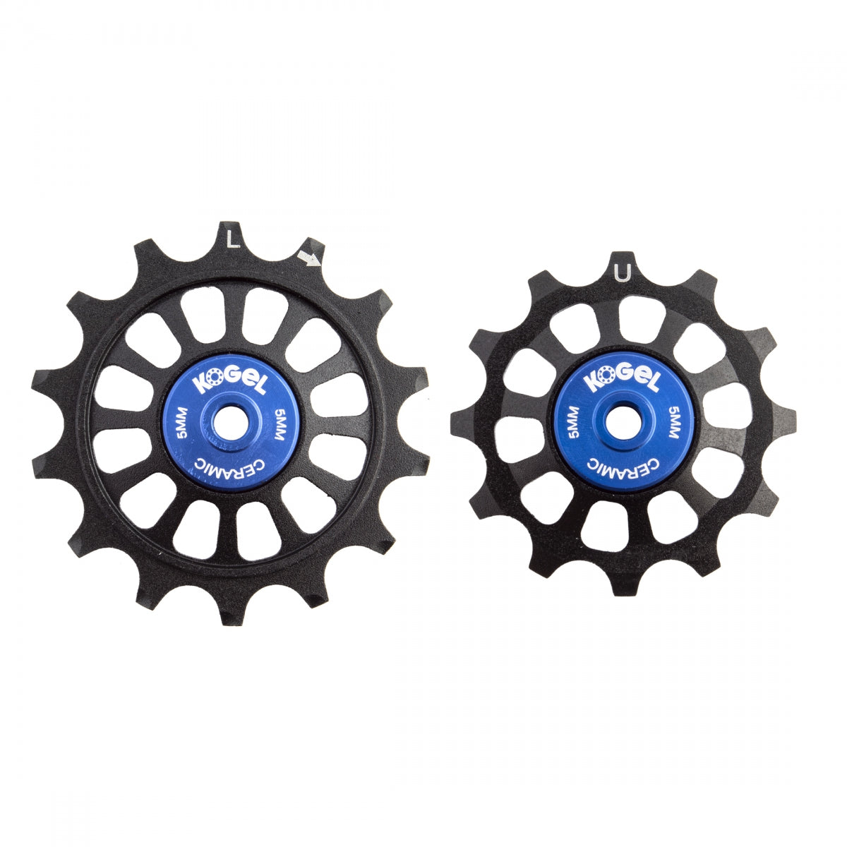 KOGEL DER PART KOGEL PULLEY ALLOY OS HYBRID CERAMIC SHI 9100/8000 PR BK/BU (K) - KOGEL
