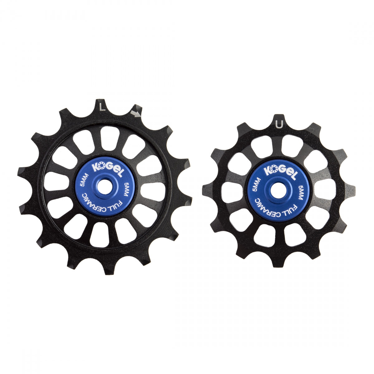 KOGEL DER PART KOGEL PULLEY ALLOY OS 12/14T FULL-CERAMIC SHI R9100/R8000/R7000 PR BK/BU - KOGEL