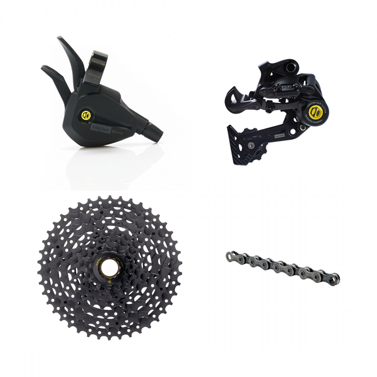 BOX COMPONENTS GROUP KIT BOX FOUR 8s WIDE/SINGLE E-BIKE - BOX COMPONENTS