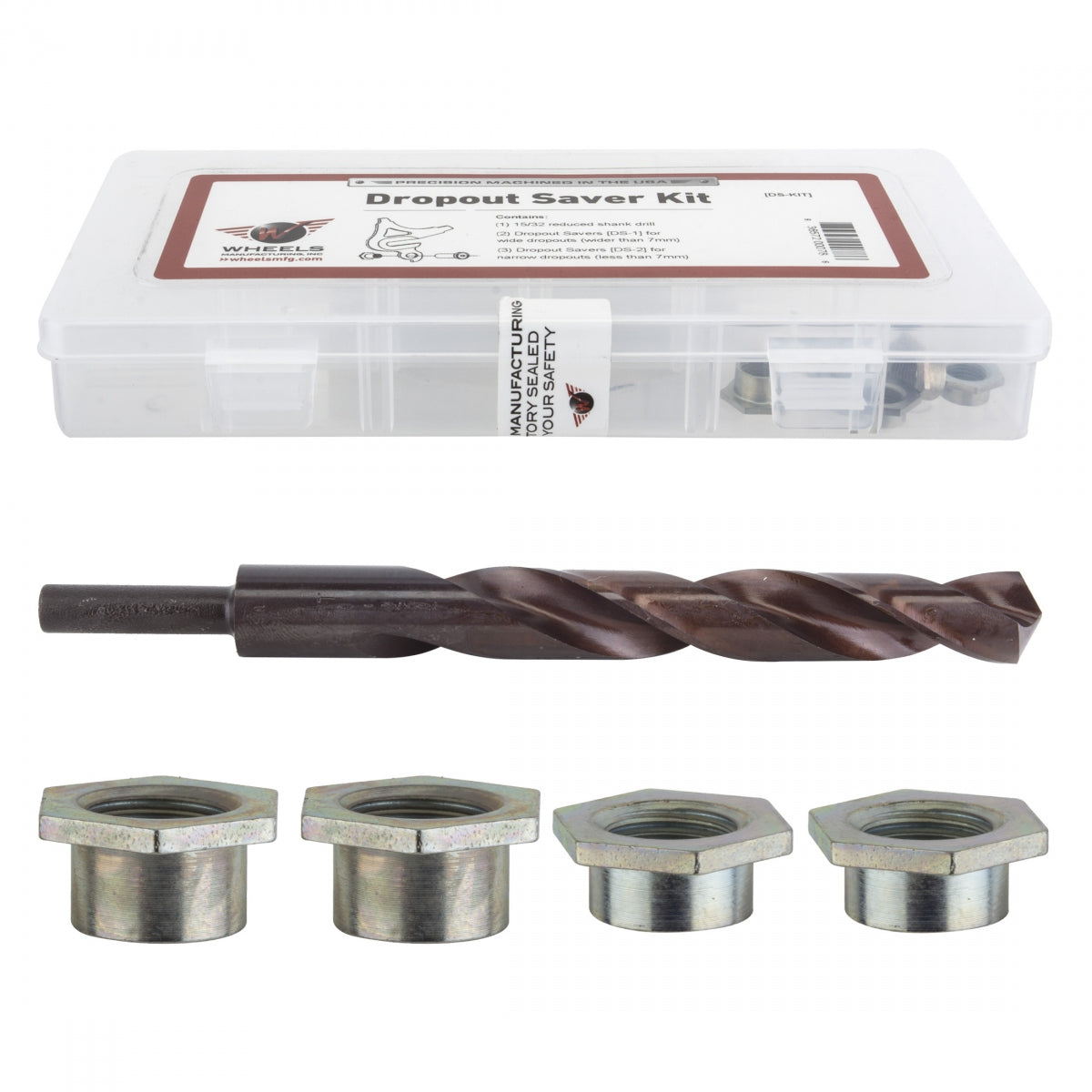 WHEELS MANUFACTURING DROP OUT SAVER WMFG KIT INCLUDES WIDE+NARearOW - WHEELS MANUFACTURING