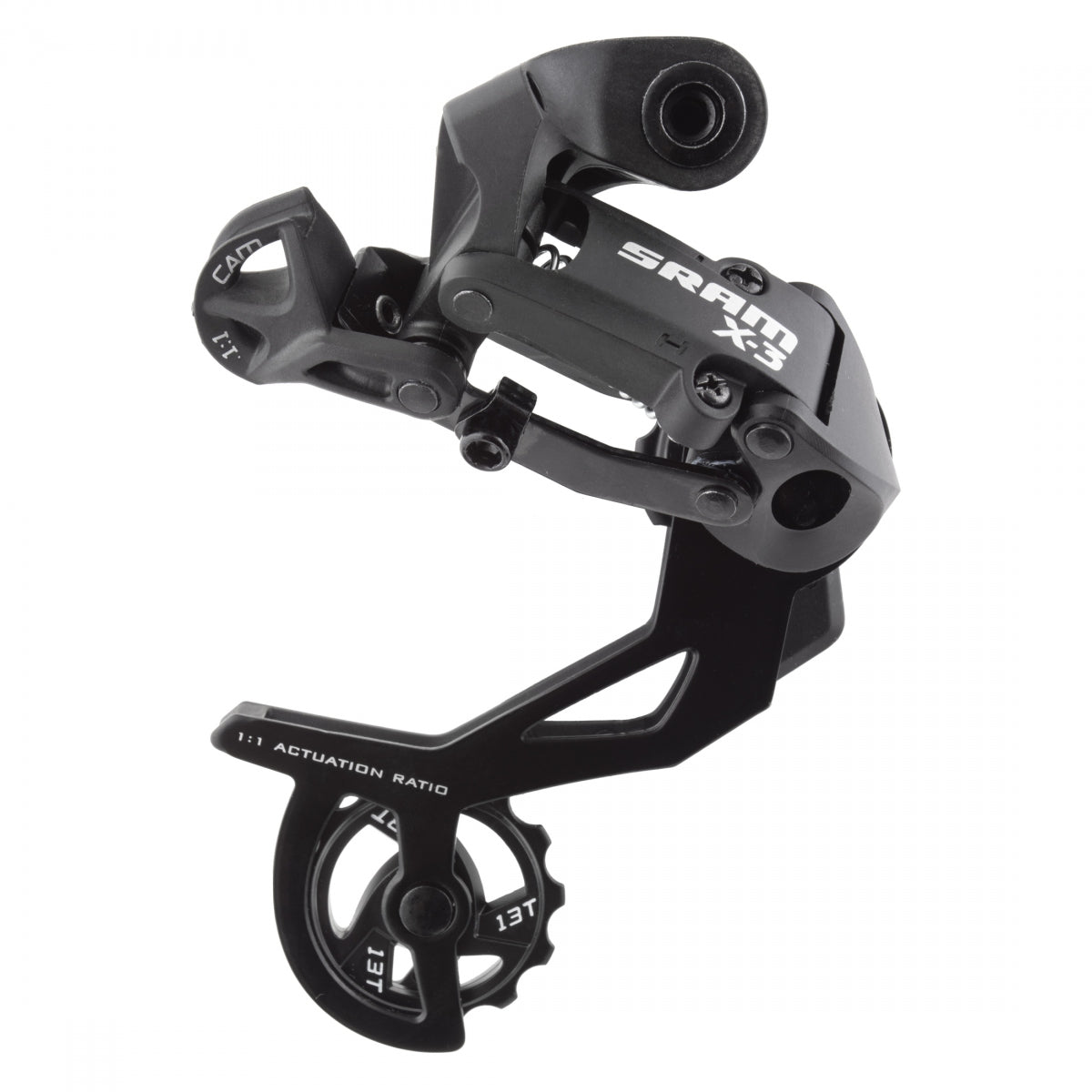 SRAM DER SRAM Rear X3 LONG 7/8s Black - SRAM