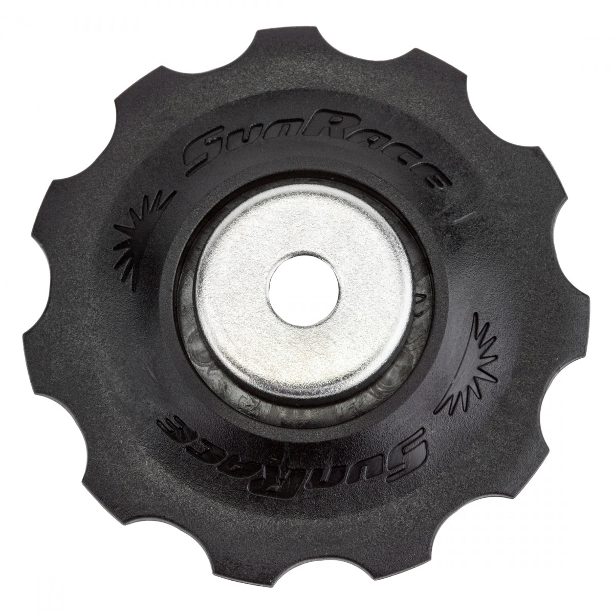 SUNRACE DER PART SUNRACE PULLEY SP853 11T RESIN/BUSHING TENSION/BOTTOM - SUNRACE
