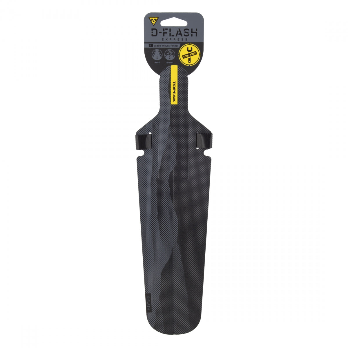 TOPEAK FENDER TOPEAK D-FLASH EXPRESS S Rear BK - TOPEAK