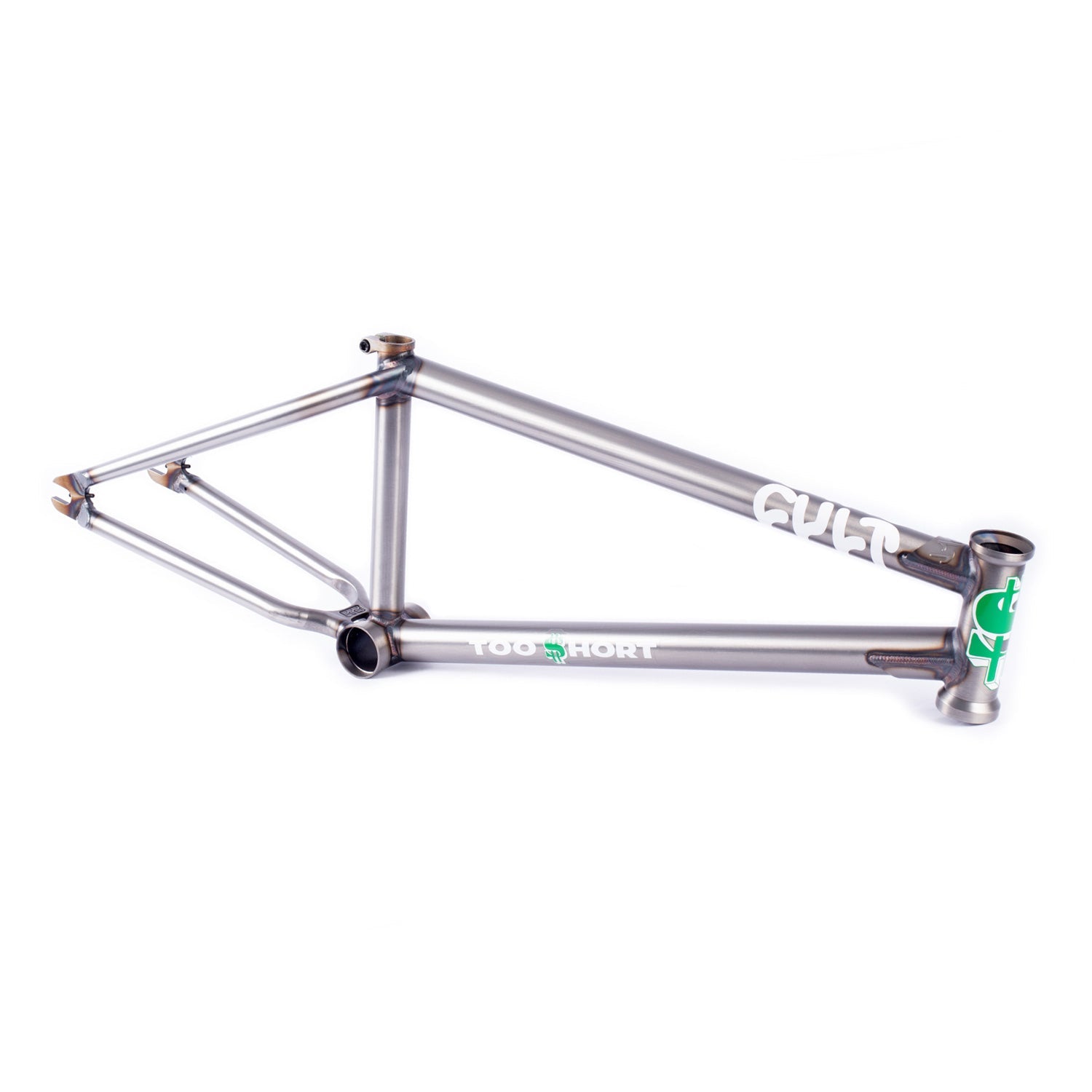 2-Short Frame / clear coat raw available at 5150bmx.com