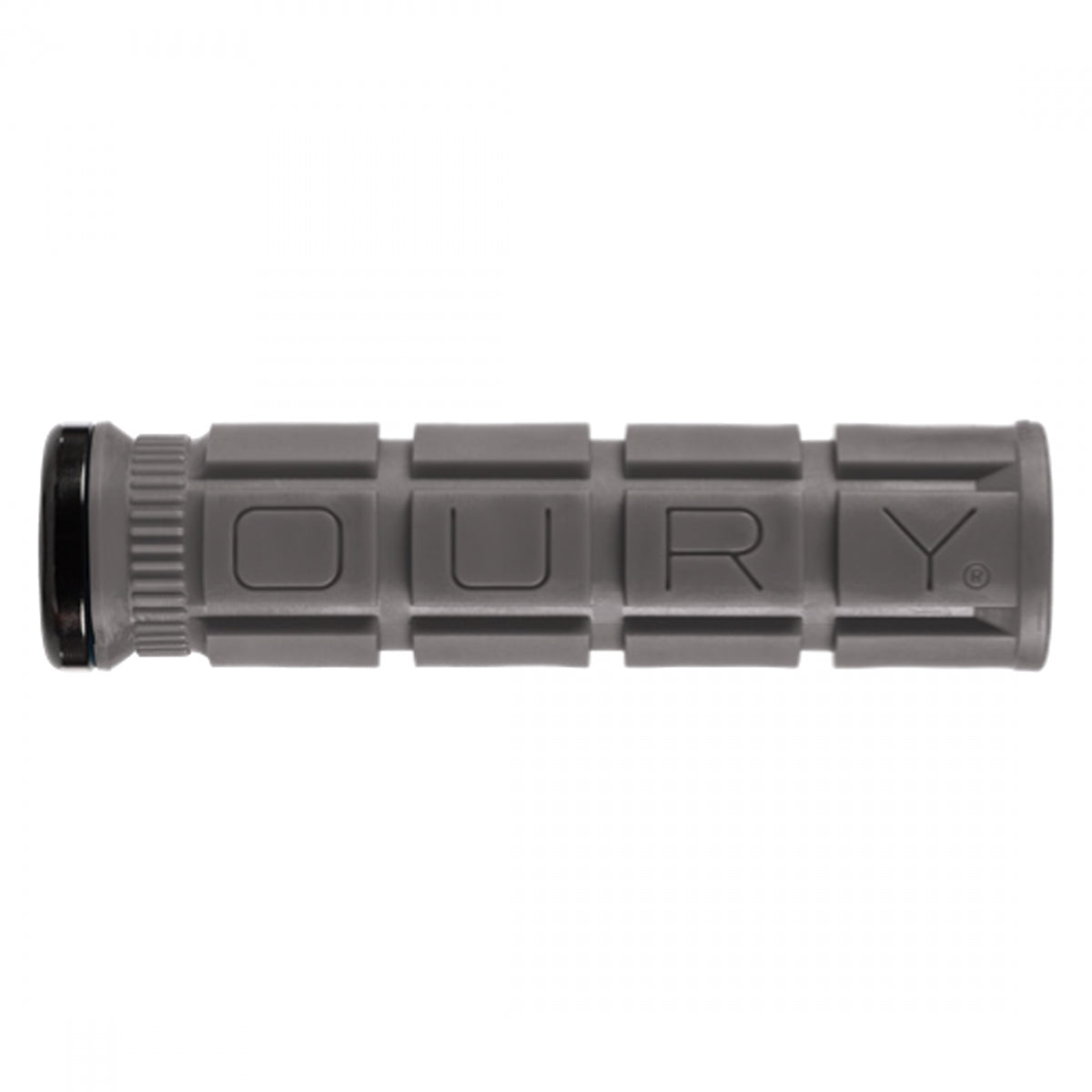 OURY GRIPS OURY MTN LOCK-ON SGL CLAMP GY/BK - OURY