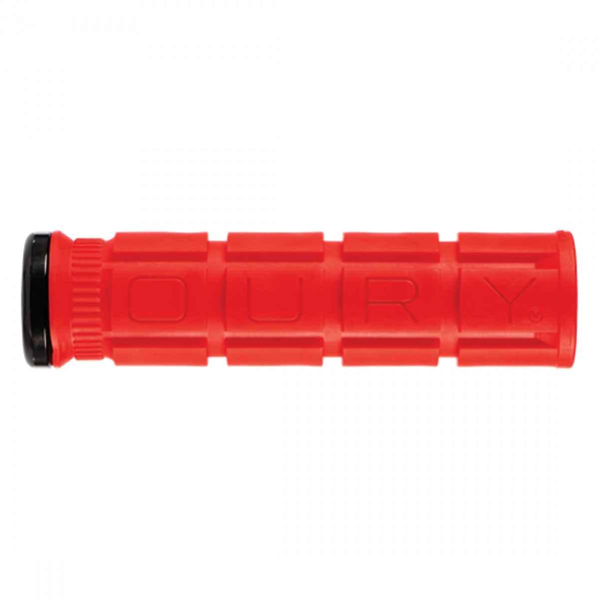 OURY GRIPS OURY MTN LOCK-ON SGL CLAMP RD/BK - OURY