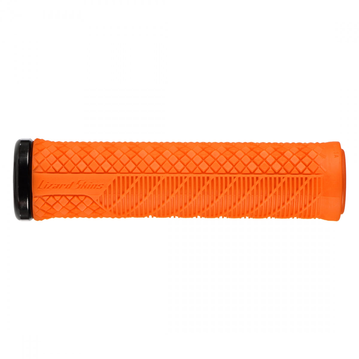 LIZARD SKINS GRIPS LIZARD LOCK-ON SGL CHARGER EVO OR/BKclmp - LIZARD SKINS