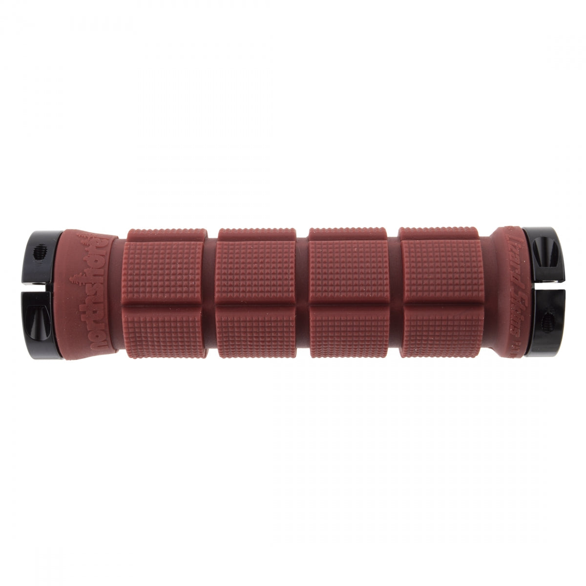 LIZARD SKINS GRIPS LIZARD LOCK-ON N-SHORE D-RD/BKclmp - LIZARD SKINS