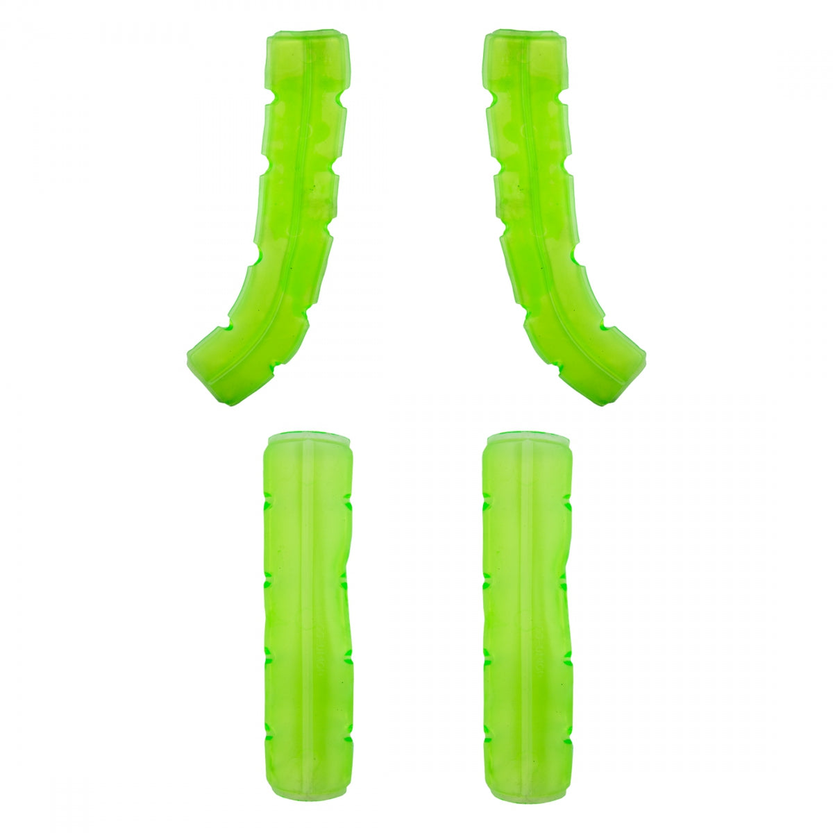 ORIGIN8 TAPE & PLUGS OR8 GREEN GELLY HANDLEBAR GEL PADS GN - ORIGIN8