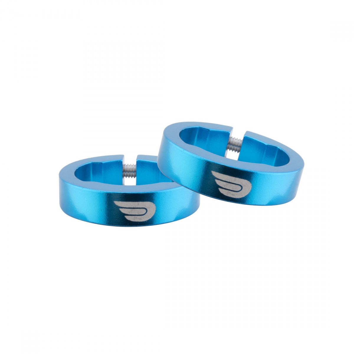 PURE CYCLES GRIPS PURE LOCKON GRIPPIN OUT LOCK RINGS ONLY L-BU - PURE CYCLES