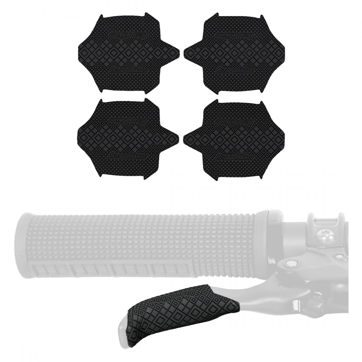 LIZARD SKINS GRIPS LIZARD BRAKE LEVER DSP BK - LIZARD SKINS