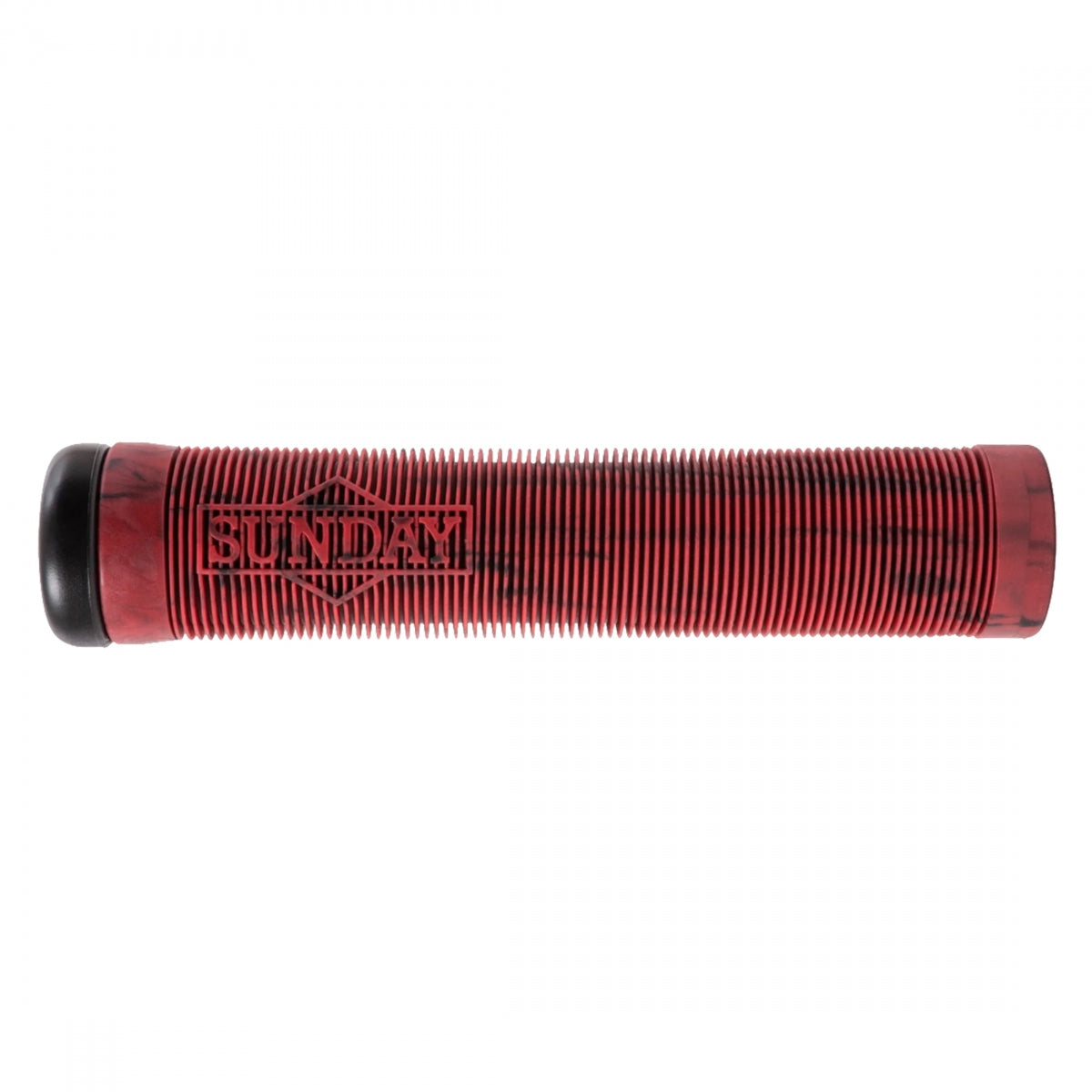 SUNDAY GRIPS SUNDAY MX CORNERSTONE 150mm BK/MAROON-SWIRL - SUNDAY