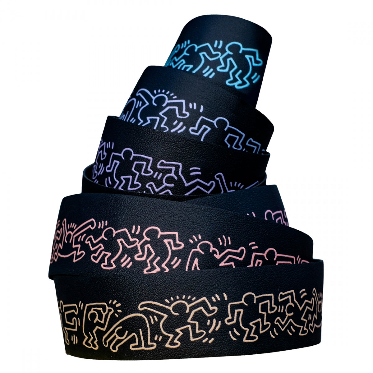 AFFINITY TAPE & PLUGS AFFINITY KEITH HARING BK w/MULTI PASTEL FADE GRAPHICS - AFFINITY
