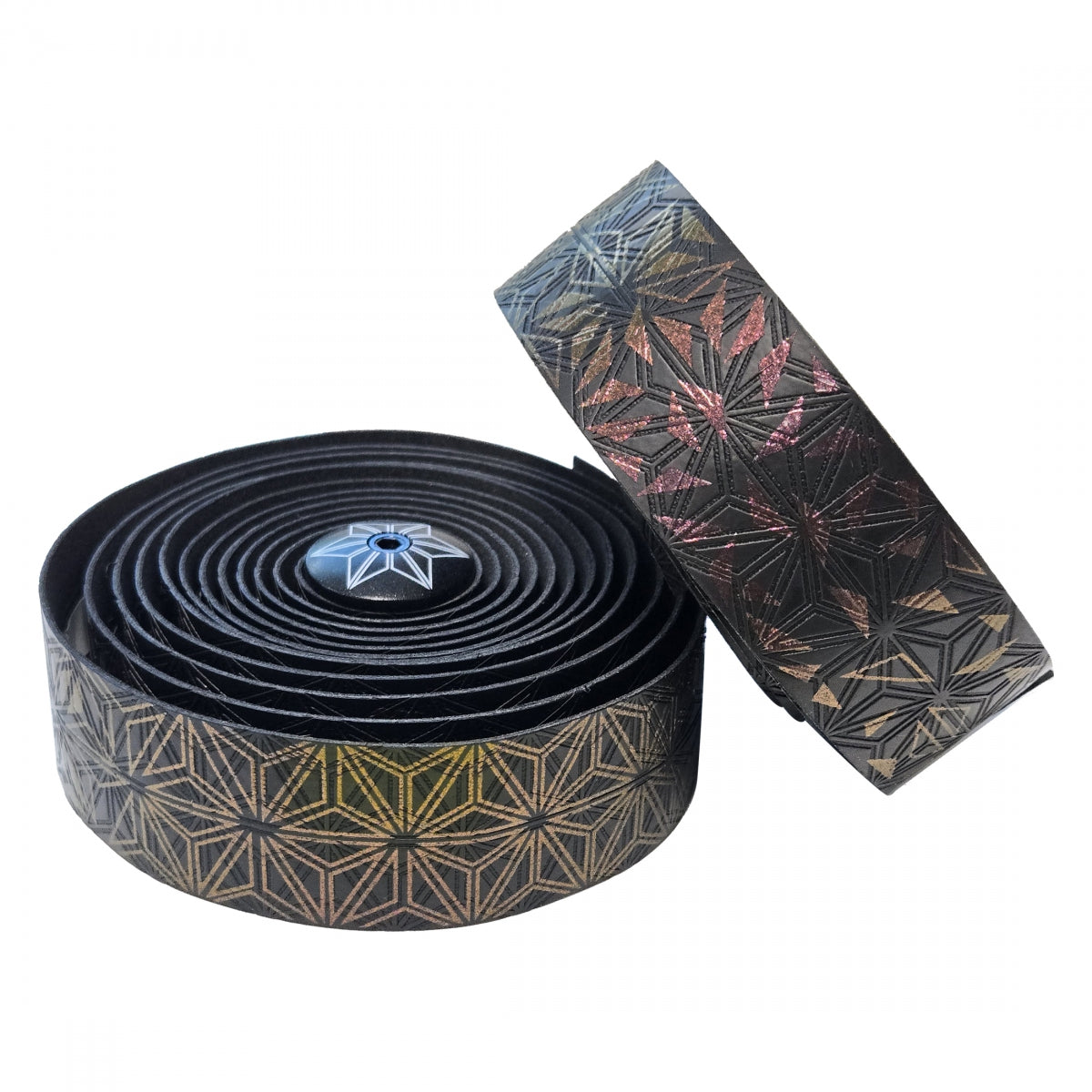 SUPACAZ TAPE & PLUGS SUPACAZ SUPER STICKY KUSH STAR FADE FIRE-REFRACTOR BK - SUPACAZ