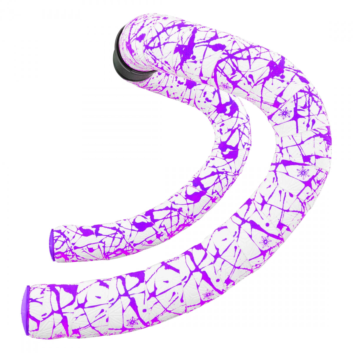 SUPACAZ TAPE & PLUGS SUPACAZ SUPER STICKY KUSH SPLAT LE WH/N-PU w/PU STAR PLUGS - SUPACAZ