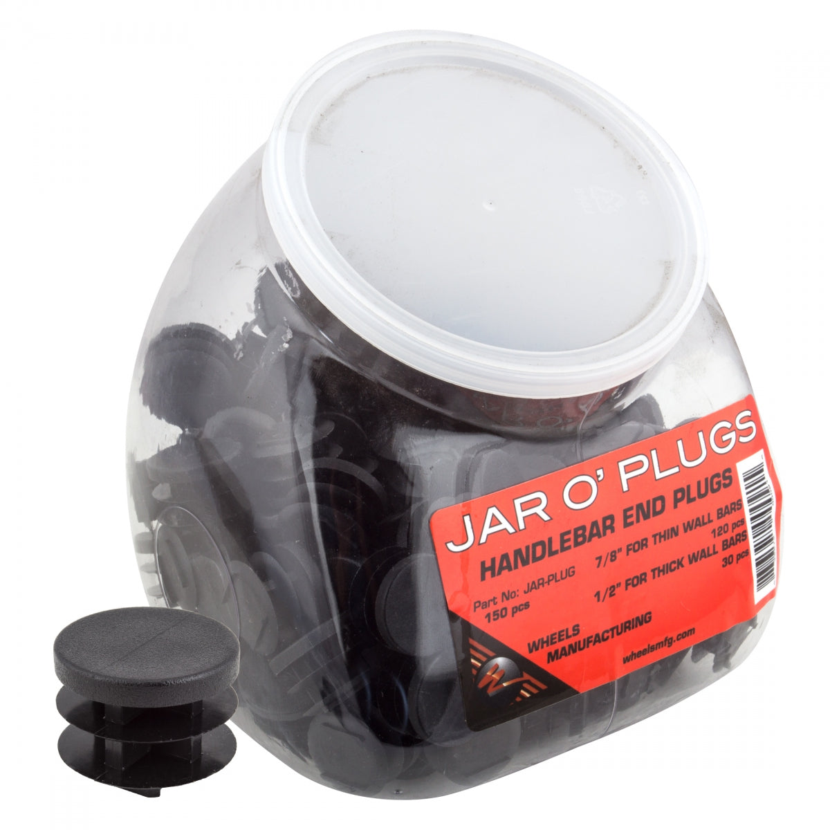 WHEELS MANUFACTURING HBAR PLUG WMFG JAR O PLUGS ASST SIZES JRof150 - WHEELS MANUFACTURING