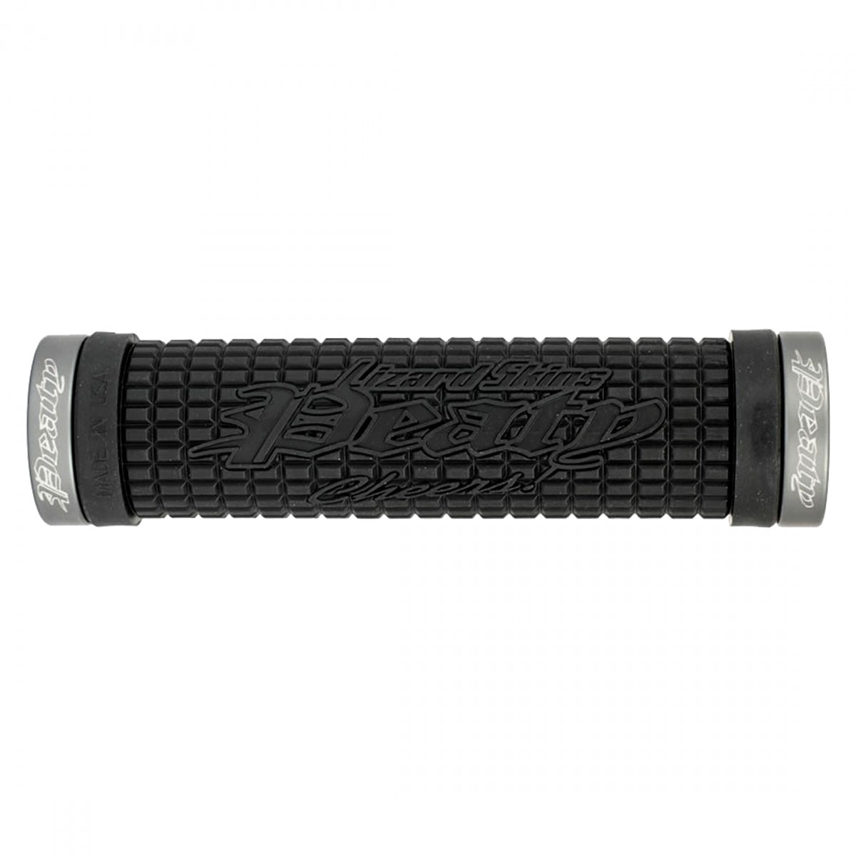 LIZARD SKINS GRIPS LIZARD LOCK-ON PEATY BK+GRPHclmp - LIZARD SKINS