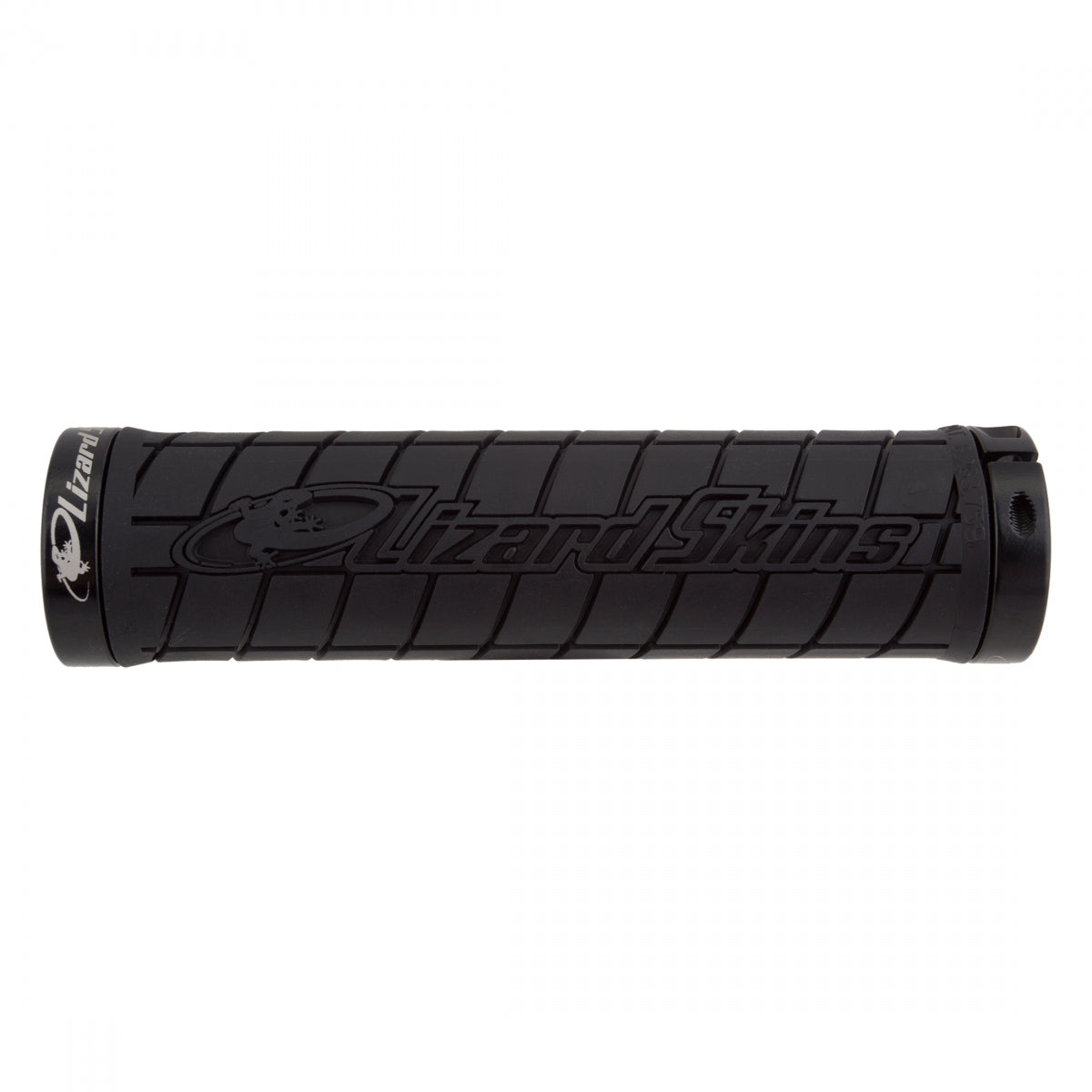 LIZARD SKINS GRIPS LIZARD LOCK-ON LOGO (F) BK/BKclamp - LIZARD SKINS