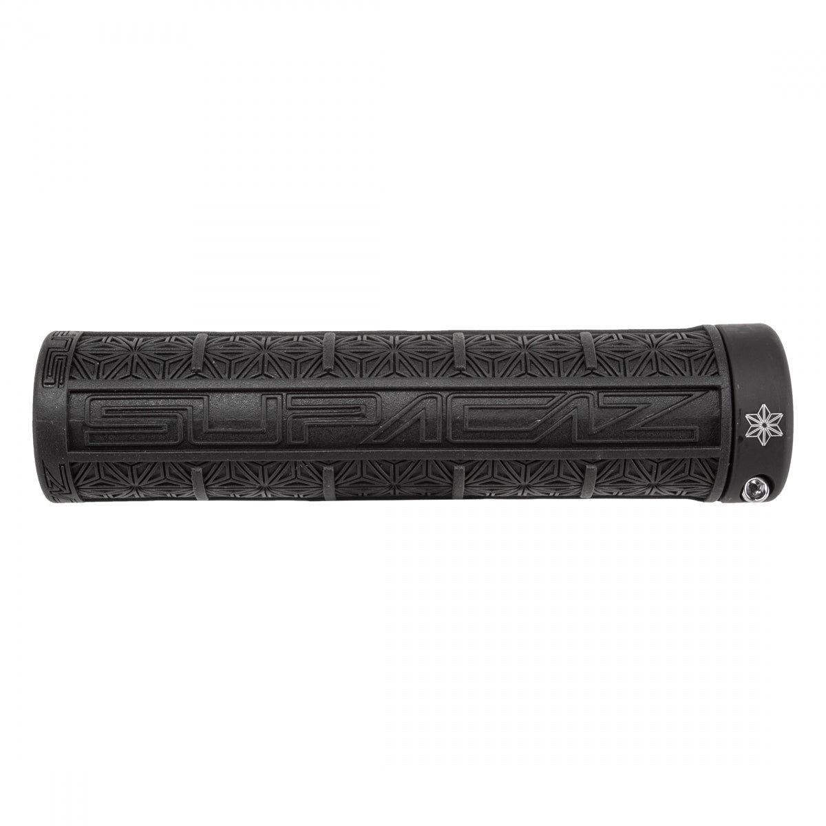 SUPACAZ GRIPS SUPACAZ LOCKON GRIZIPS 135mm BK/BK - SUPACAZ