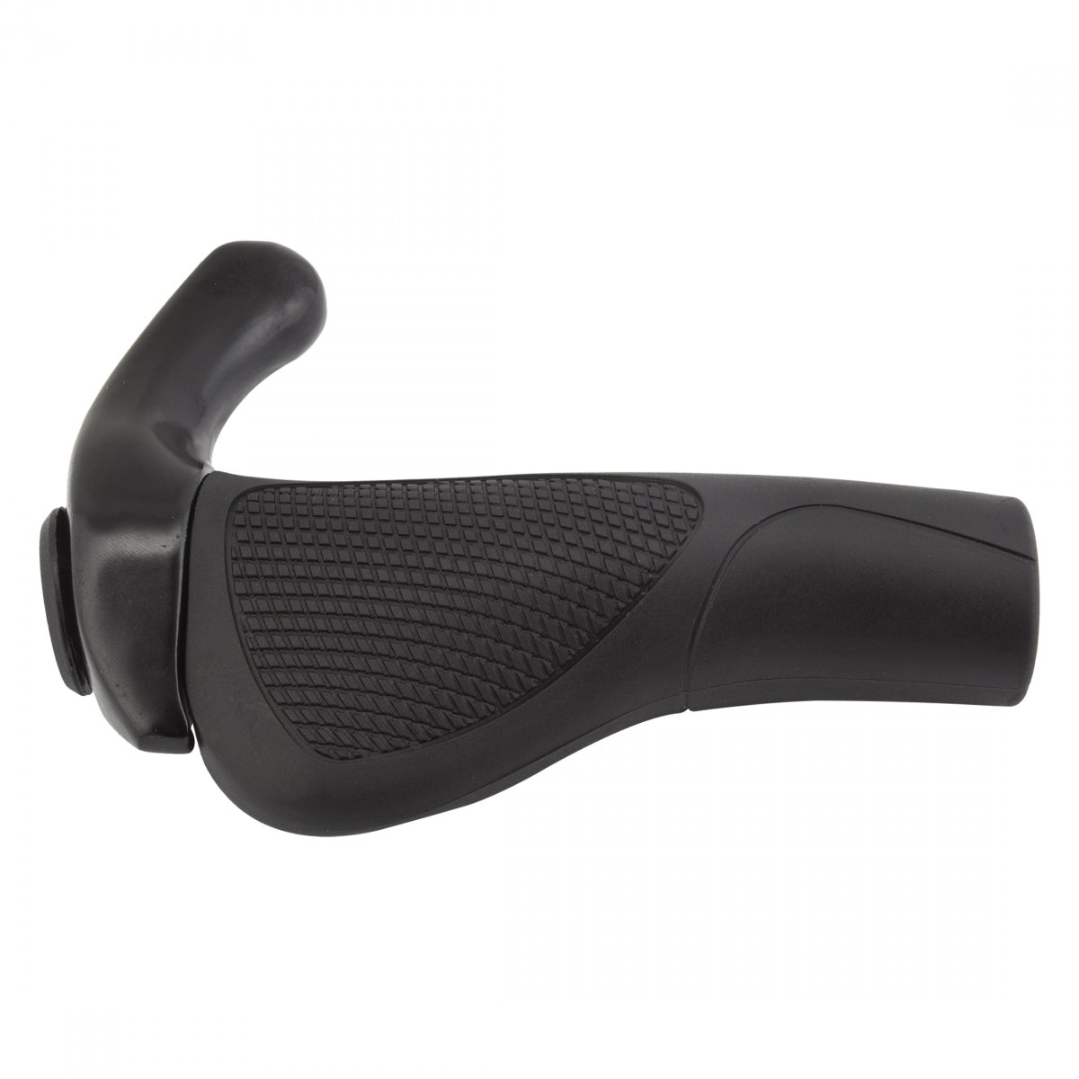 SUNLITE GRIPS SUNLT ERGO PLUS 135mm BK/BK w/ALY BAR-ENDS - SUNLITE