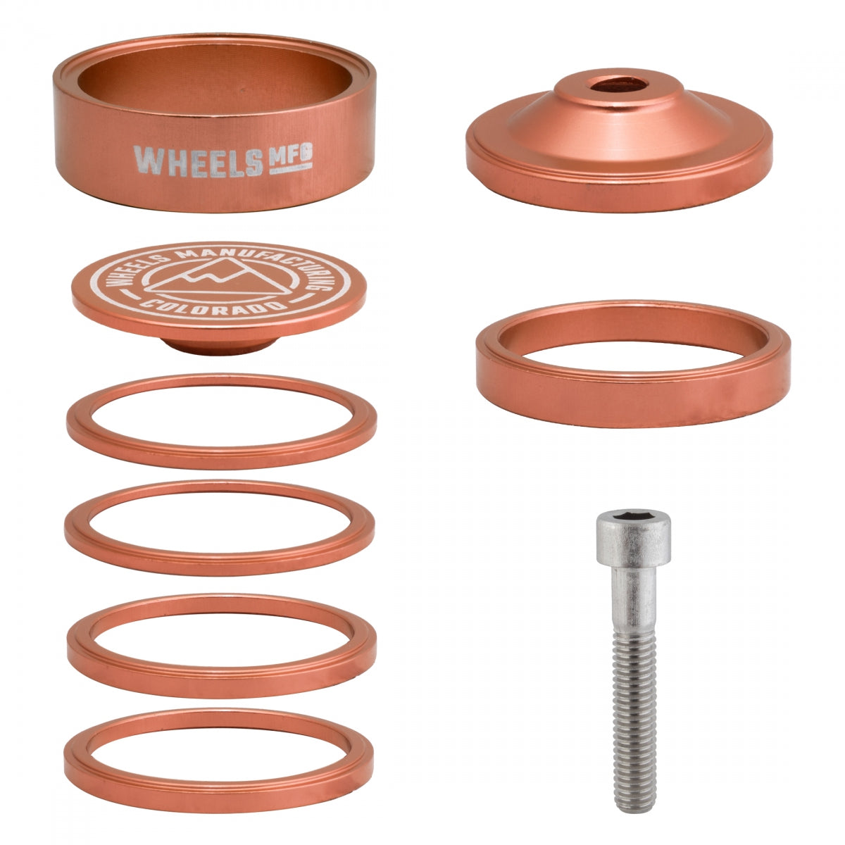 WHEELS MANUFACTURING HEAD PART WMFG SPACER STACKRIGHT PRO KIT OR - WHEELS MANUFACTURING