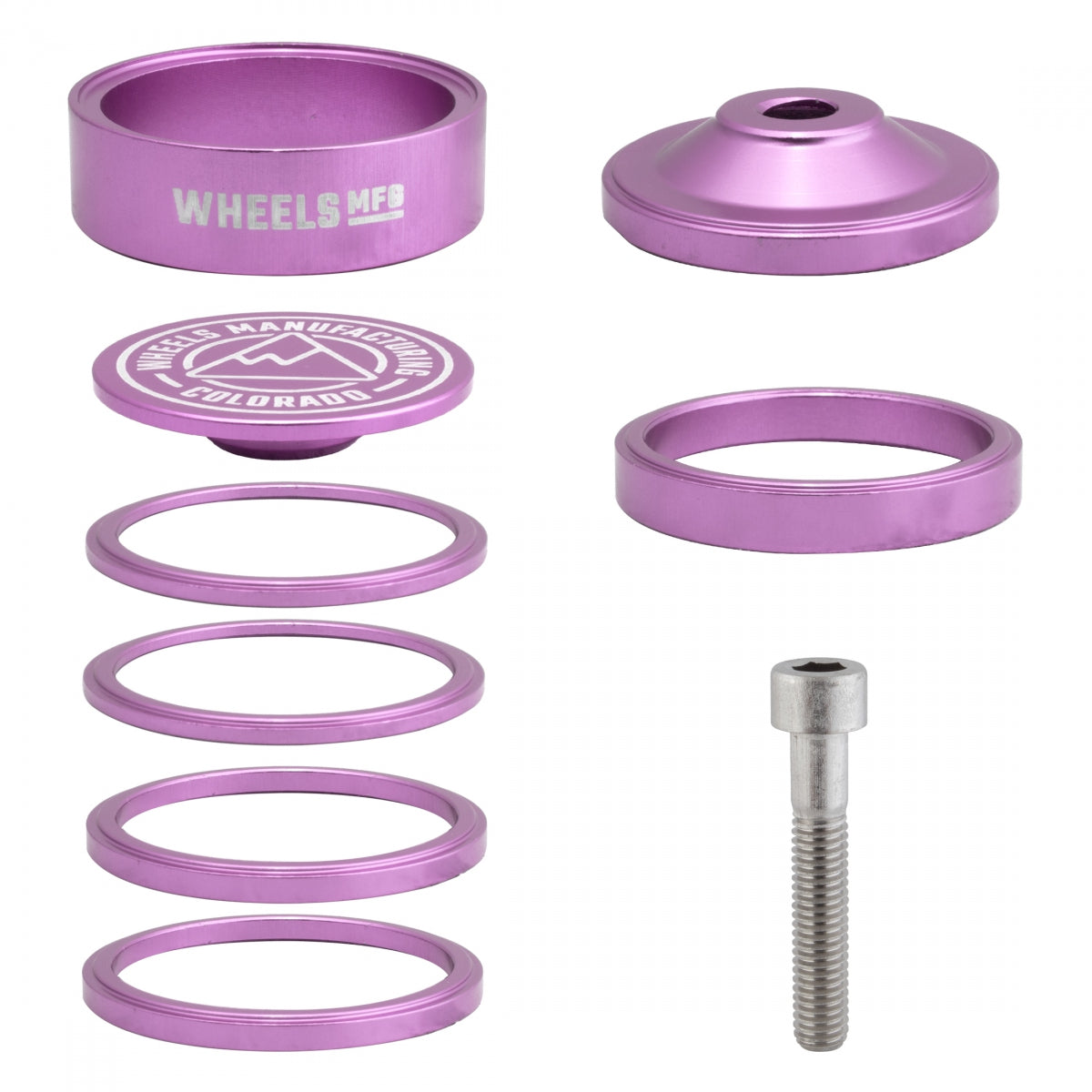 WHEELS MANUFACTURING HEAD PART WMFG SPACER STACKRIGHT PRO KIT PK - WHEELS MANUFACTURING