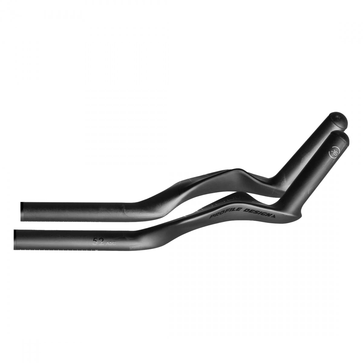 PROFILE DESIGN HBAR PROFILE AEROBAR EXTENSIONS 52 ASC 340mm BK - PROFILE DESIGN