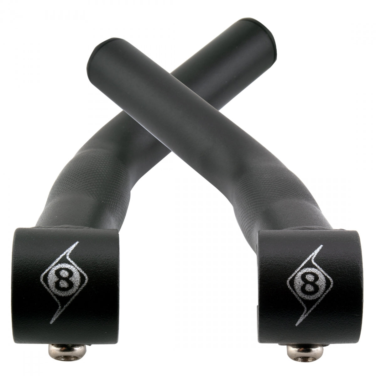 ORIGIN8 HB END OR8 BAR ENDS C-LITE LONG ALY BK - ORIGIN8