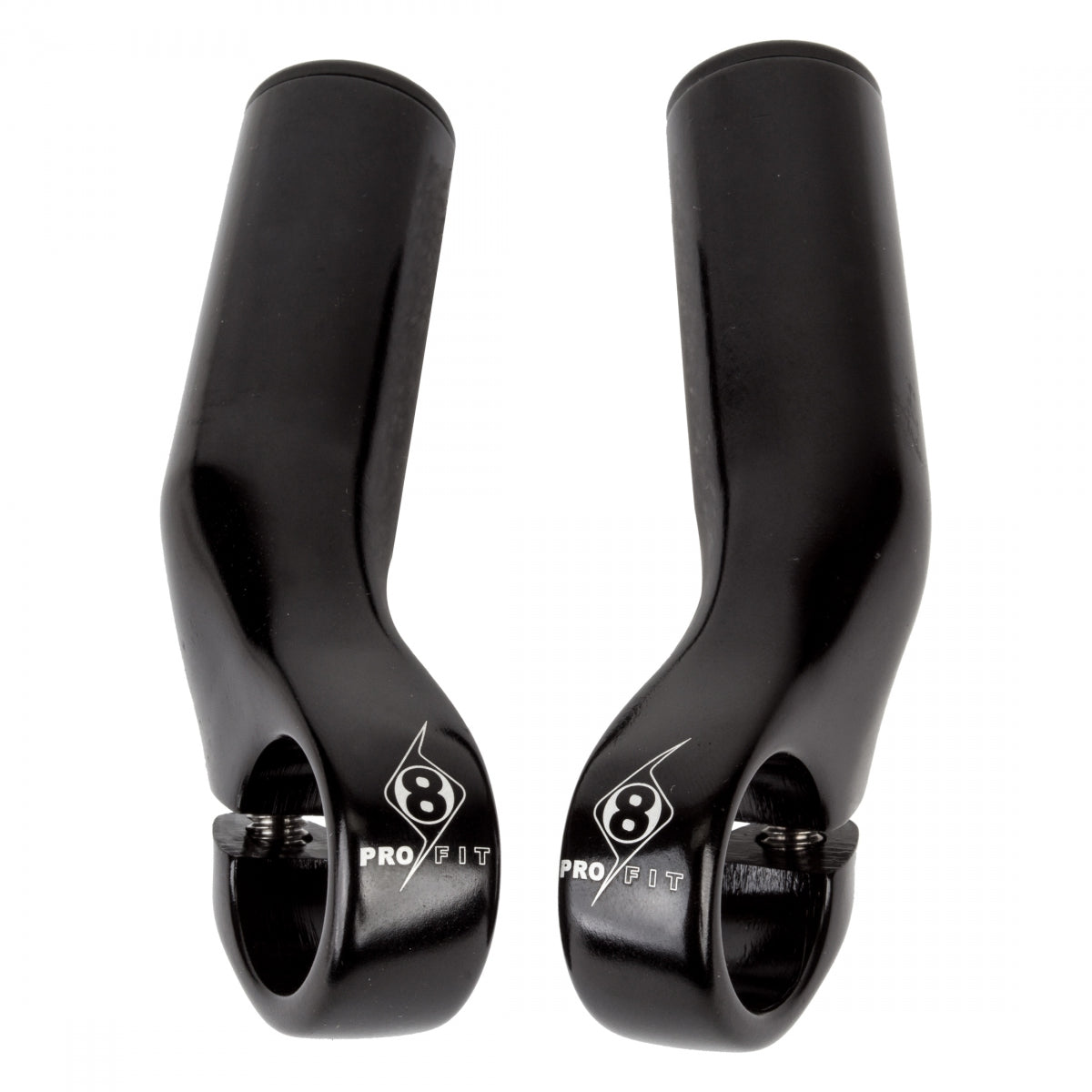 ORIGIN8 HB END OR8 BAR ENDS P-LITE ALY BK - ORIGIN8