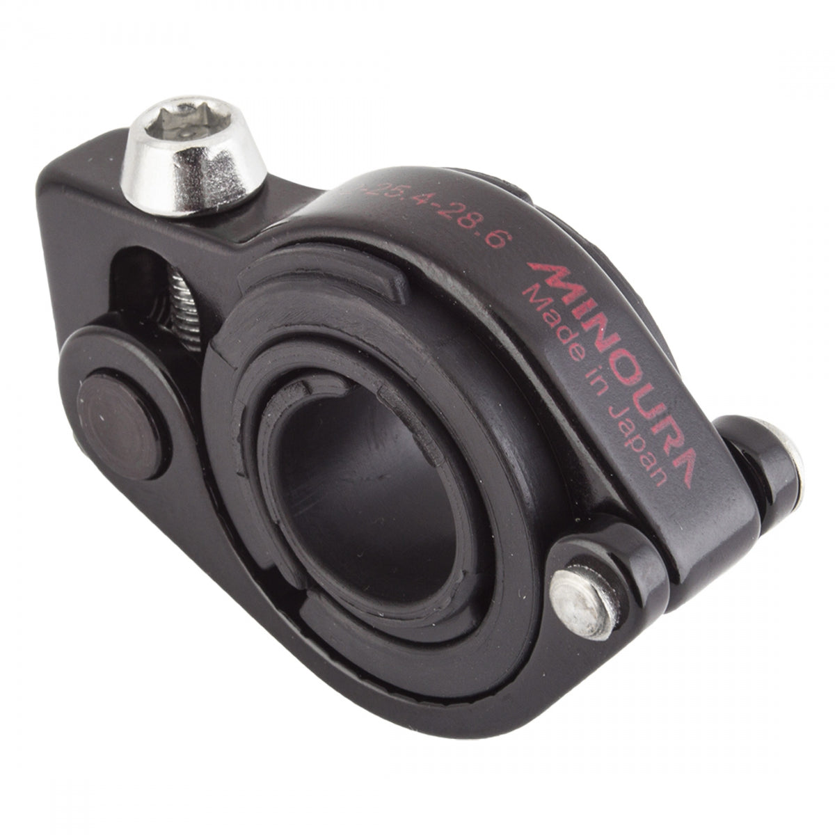 MINOURA HBAR MOUNT MIN LITE WT CLAMP LW-STD 22.2/25.4/28.6BK - MINOURA
