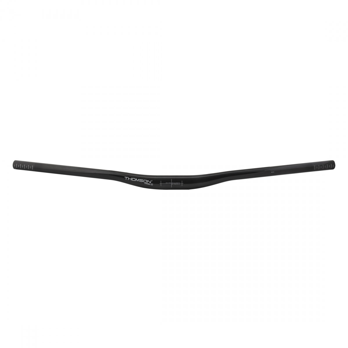 THOMSON HBAR THOM MTB CARBON RISER 31.8x15x750 BK - THOMSON