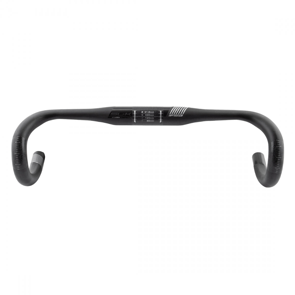 FULL SPEED AHEAD HBAR FSA SLK CARBN COMPACT 31.8x42 CRBN w/BK f/Di2 (J) - FULL SPEED AHEAD
