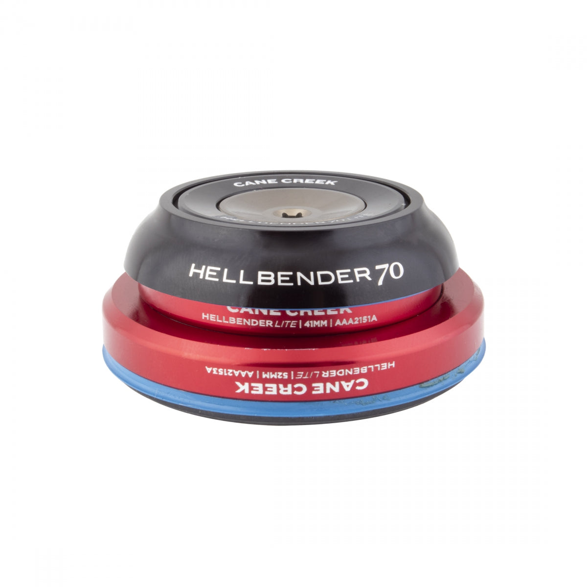 CANE CREEK HEADSET CC INT HELLBENDER 70 LITE 1-1/8x1.5 BK IS41/28.6/H9|IS52/40 - CANE CREEK