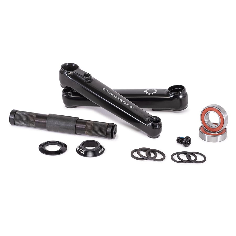 165mm, Black, BMX, Set