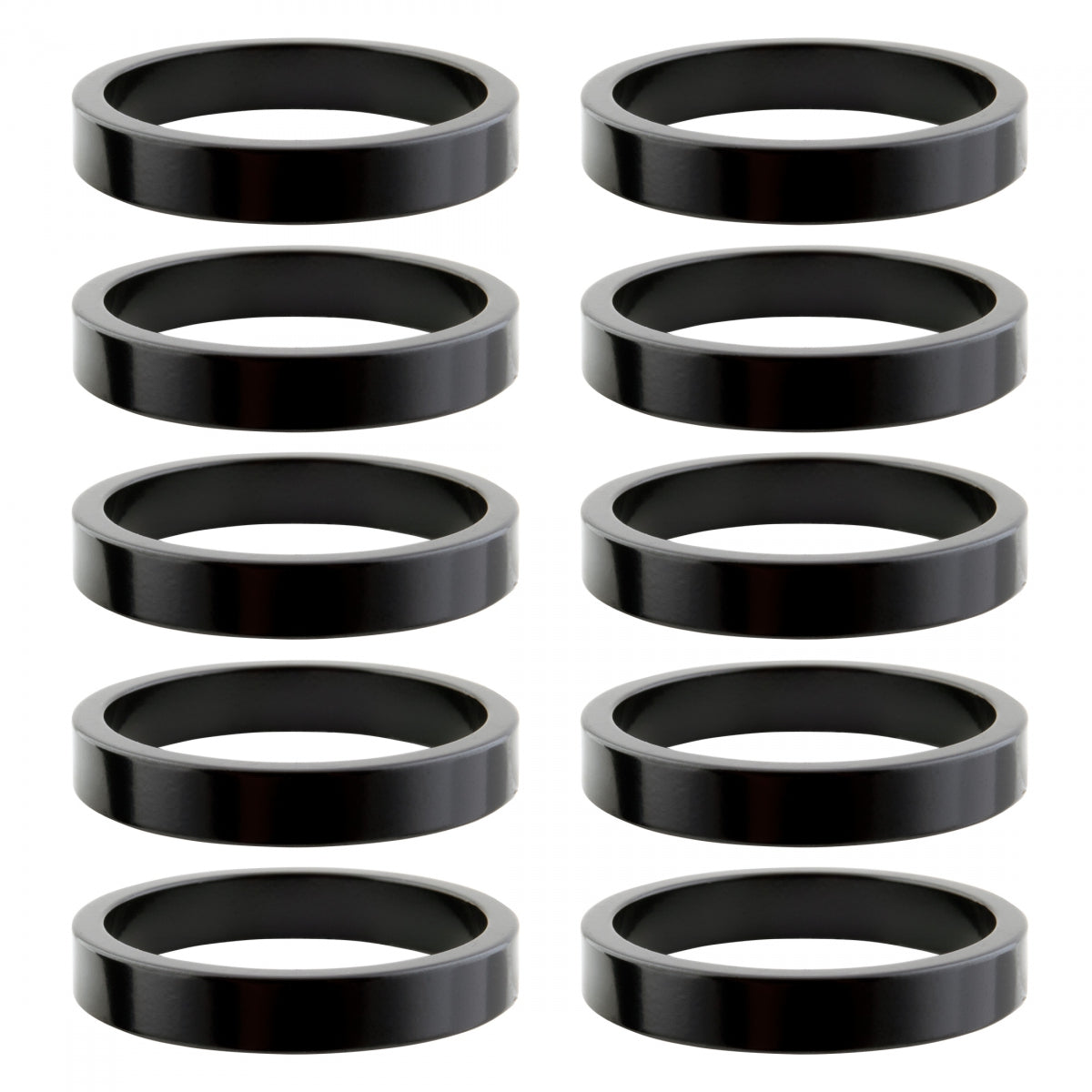 ORIGIN8 HEAD PART OR8 SPACER ALY 5mmx1in BK BGof10 - ORIGIN8