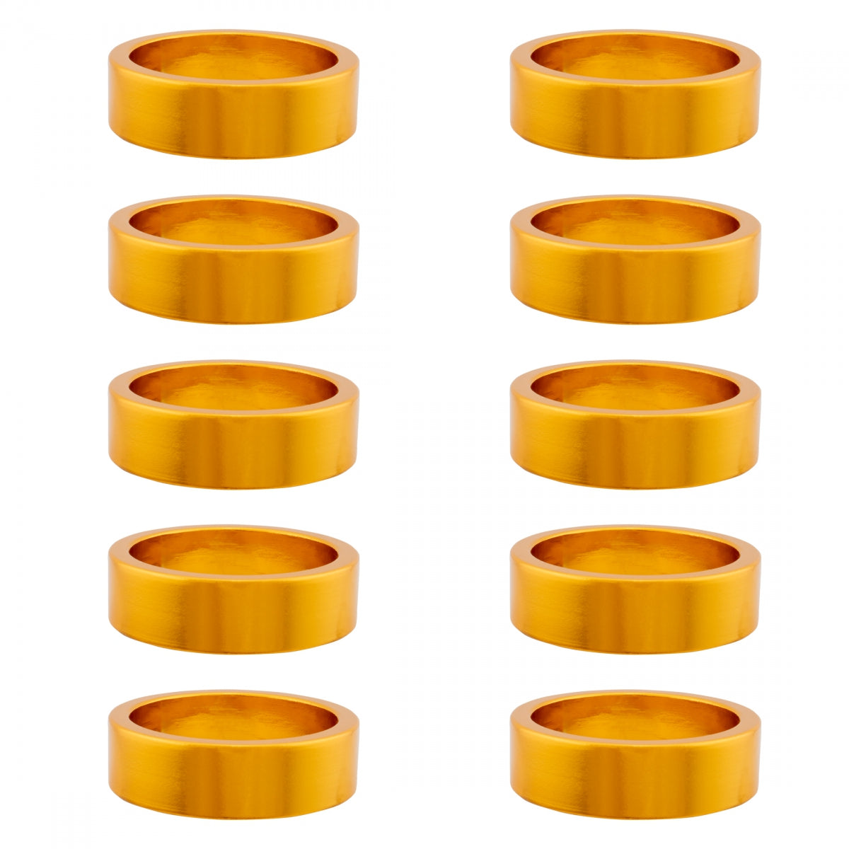 ORIGIN8 HEAD PART OR8 SPACER ALY 10mmx1-1/8GD-ANO BGof10 - ORIGIN8