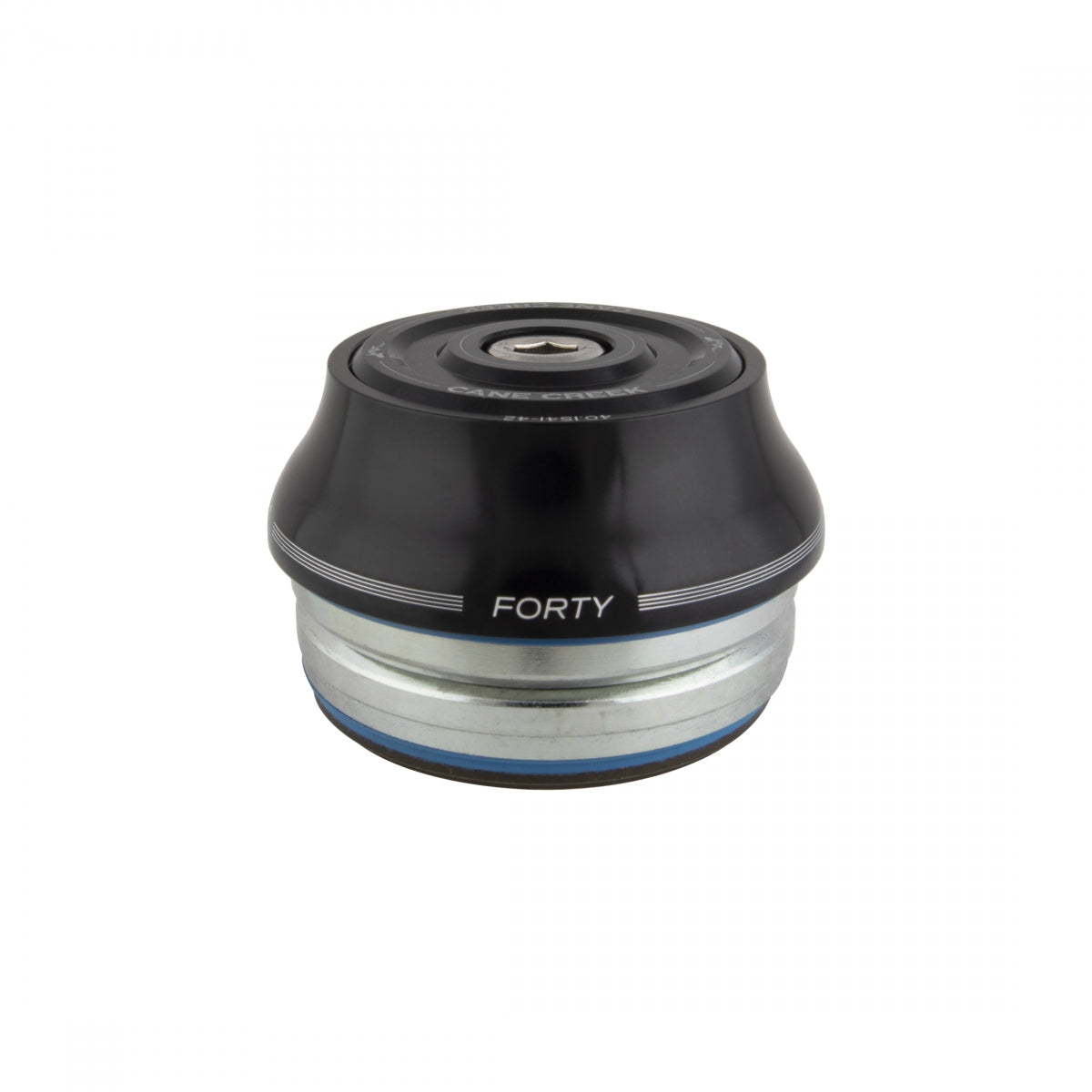 CANE CREEK HEADSET CC INT 40SERIES 1-1/8CART 45/45CPY BK  IS42/28.6|IS42/30 - CANE CREEK
