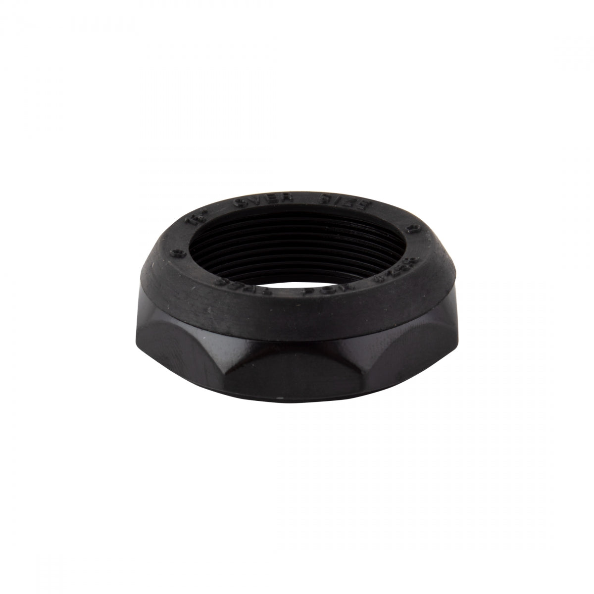 ORIGIN8 HEAD PART OR8 LOCK NUT TOP THRD 1-1/8 BK BGof10 - ORIGIN8