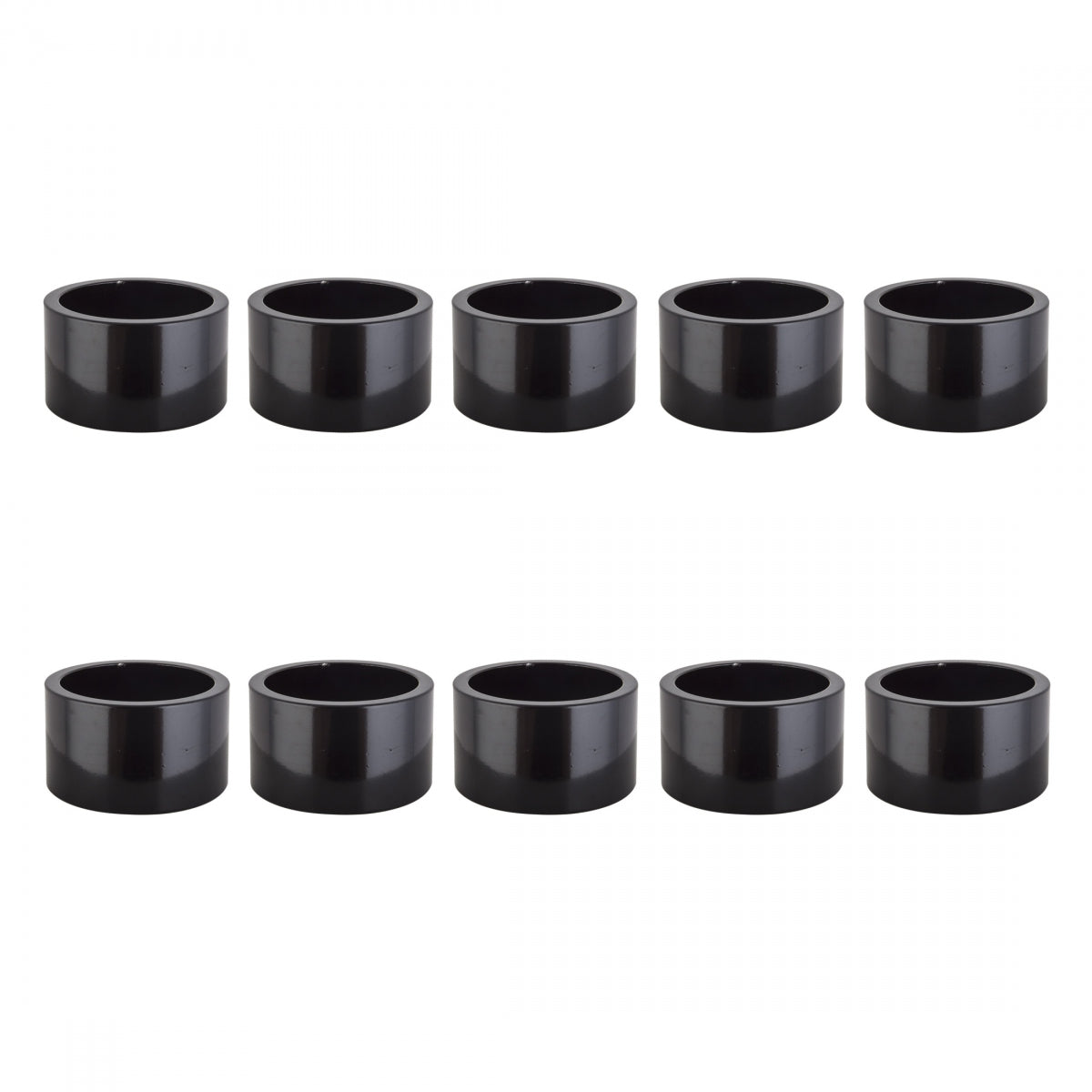 ORIGIN8 HEAD PART OR8 SPACER ALY 20mmx1-1/8BK BGof10 - ORIGIN8